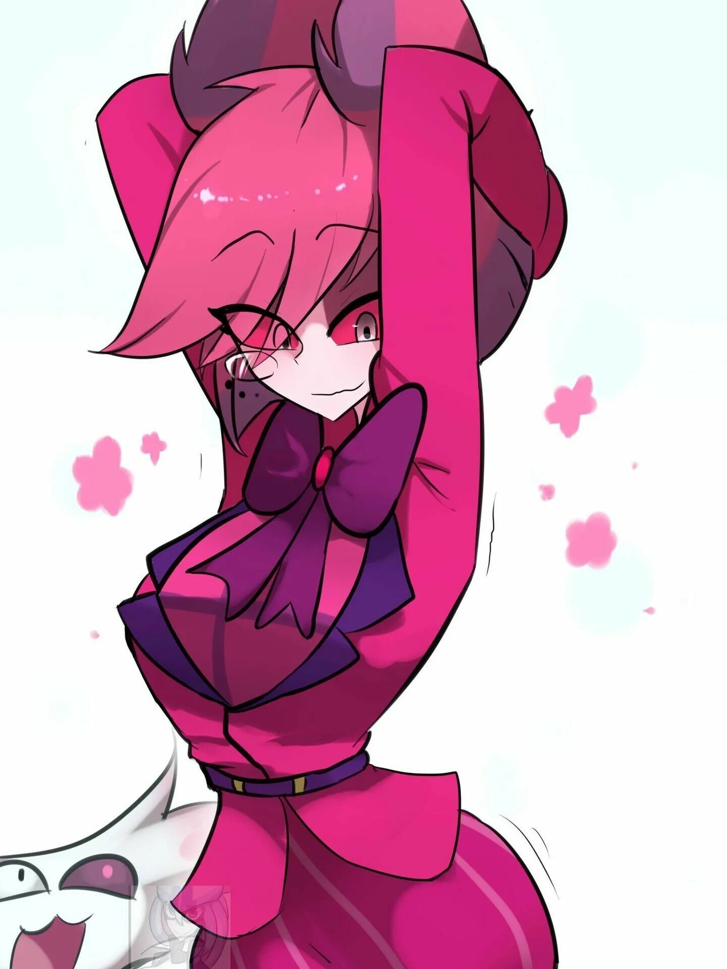 Адский босс r63. Аластор отель хазбин fem. Аластор отель хазбин fem. Фем аластор. Helluva boss r63.