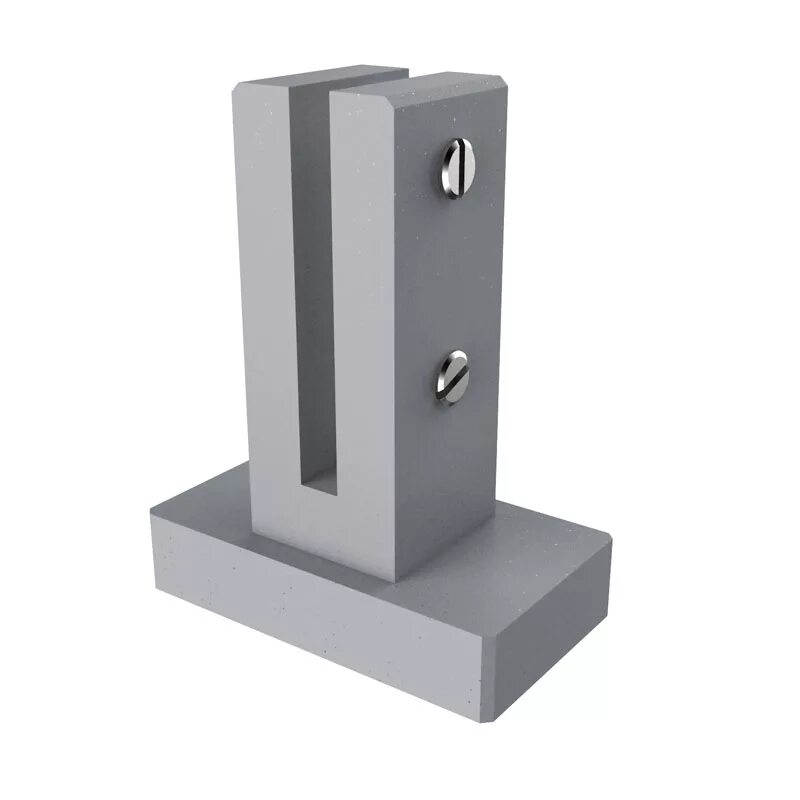 Клемер струбцина. Струбцина для перегородок и экранов с двумя резьбовыми отверстиями. Крепеж для перегородок. Струбцина для офисных перегородок с двумя отверстиями артикул 2001. Кронштейн для экрана универс.