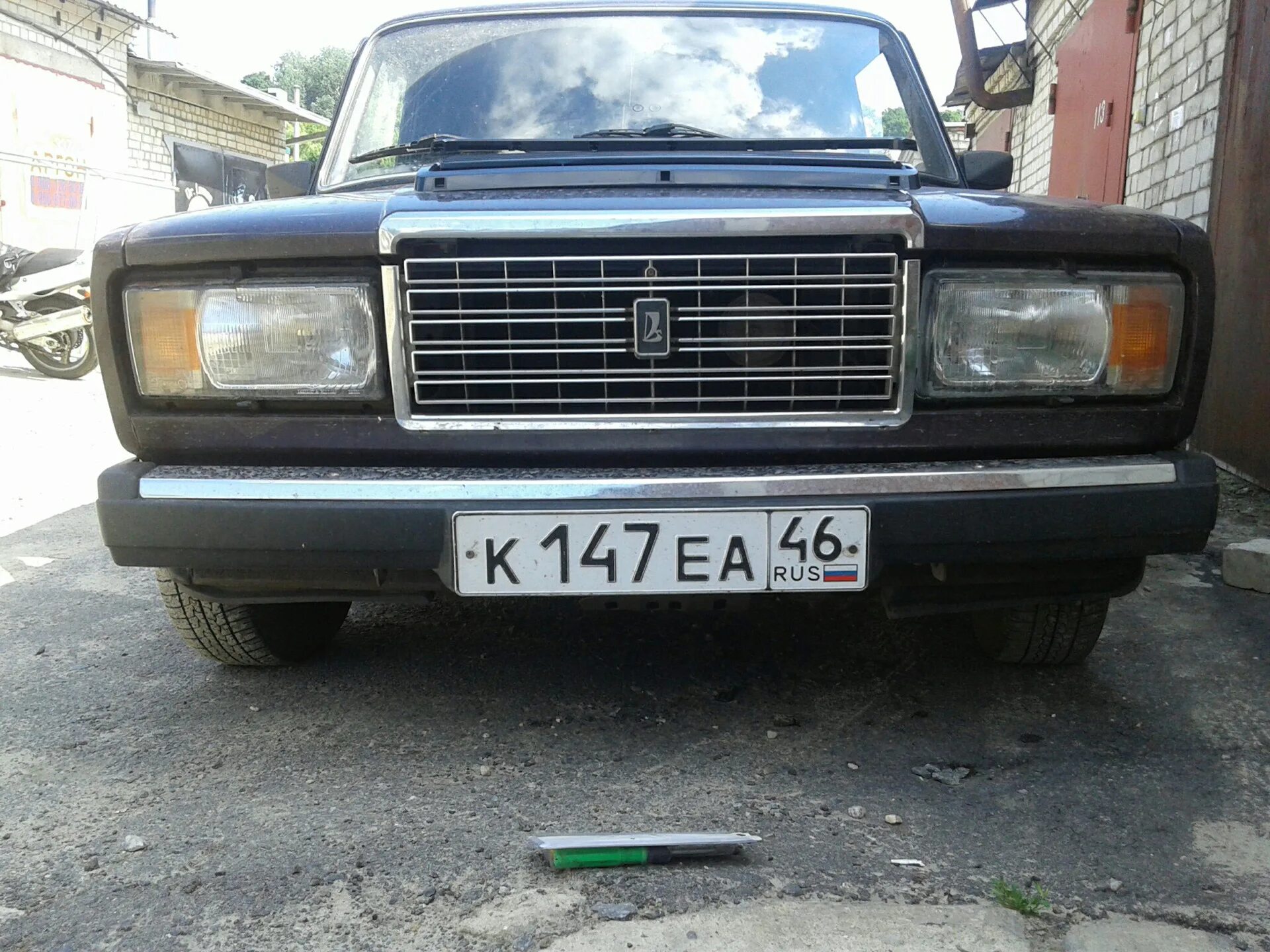 Ваз 2107 решетка фото