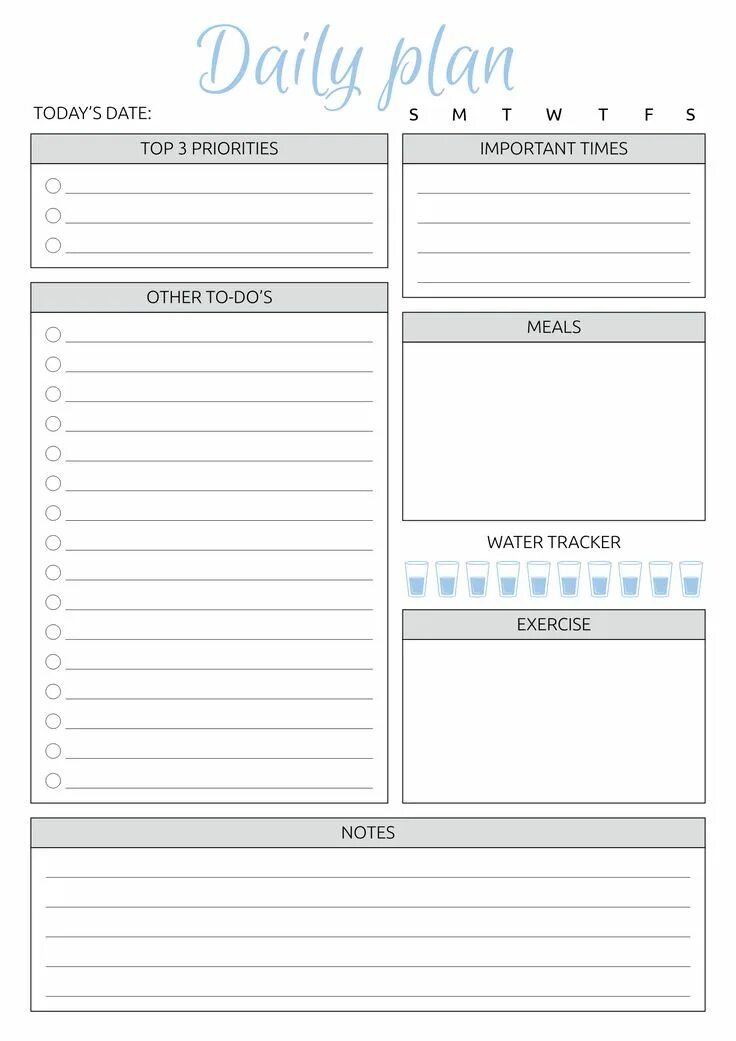 Daily plans. Daily Planner для печати. Daily Planner шаблон. Планировщик шаблон. To do шаблон.