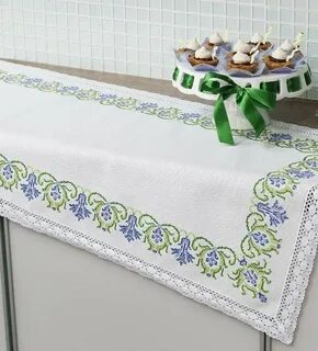 Скатерти крестиком