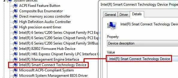 Acpi ven int dev 33bd. Intel Smart connect Technology. Acpi-Compliant System. Установка драйвера Intel Smart connect Technology. Acpi\int33a0.