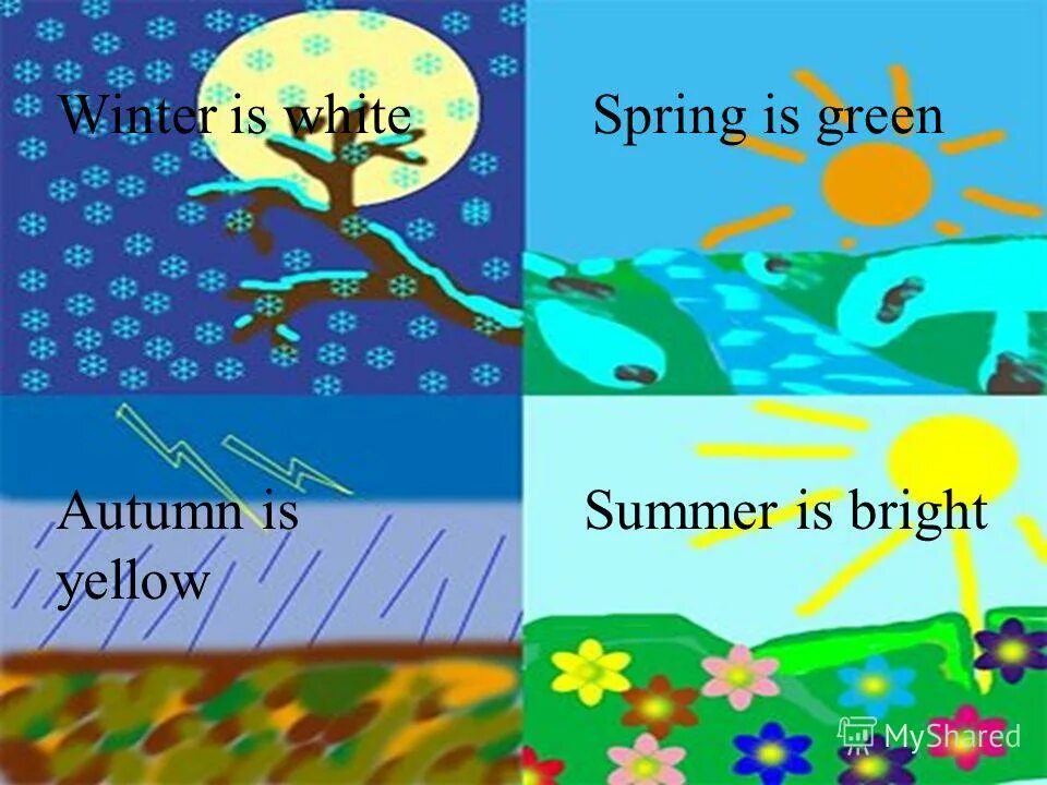 Spring is green стихотворение. Стихотворение spring is green summer is bright autumn is yellow winter is white. Spring is green summer is bright. Стишок spring is green. Spring is green summer is bright autumn is yellow winter is white.