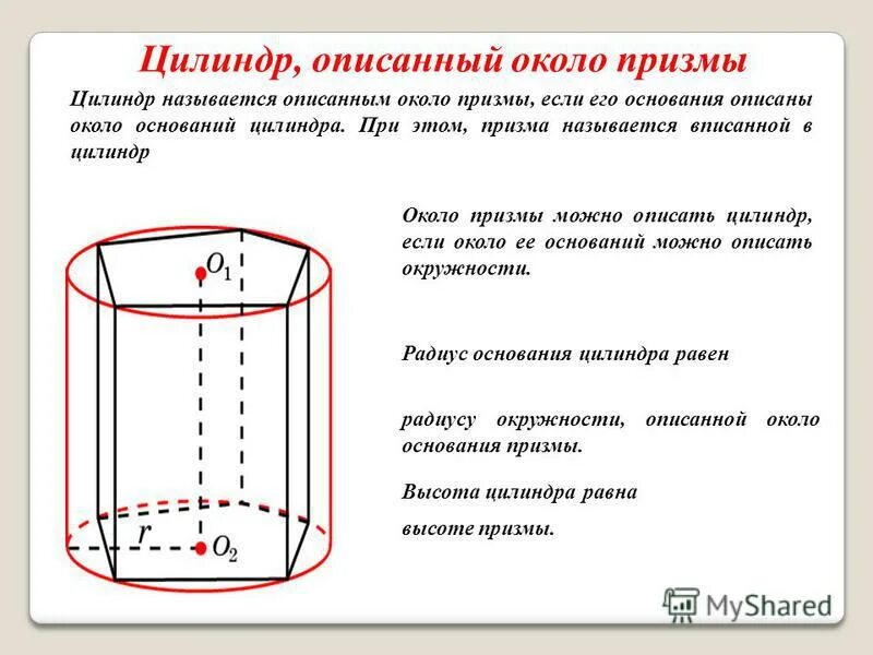 Цилиндр описан вокруг шара