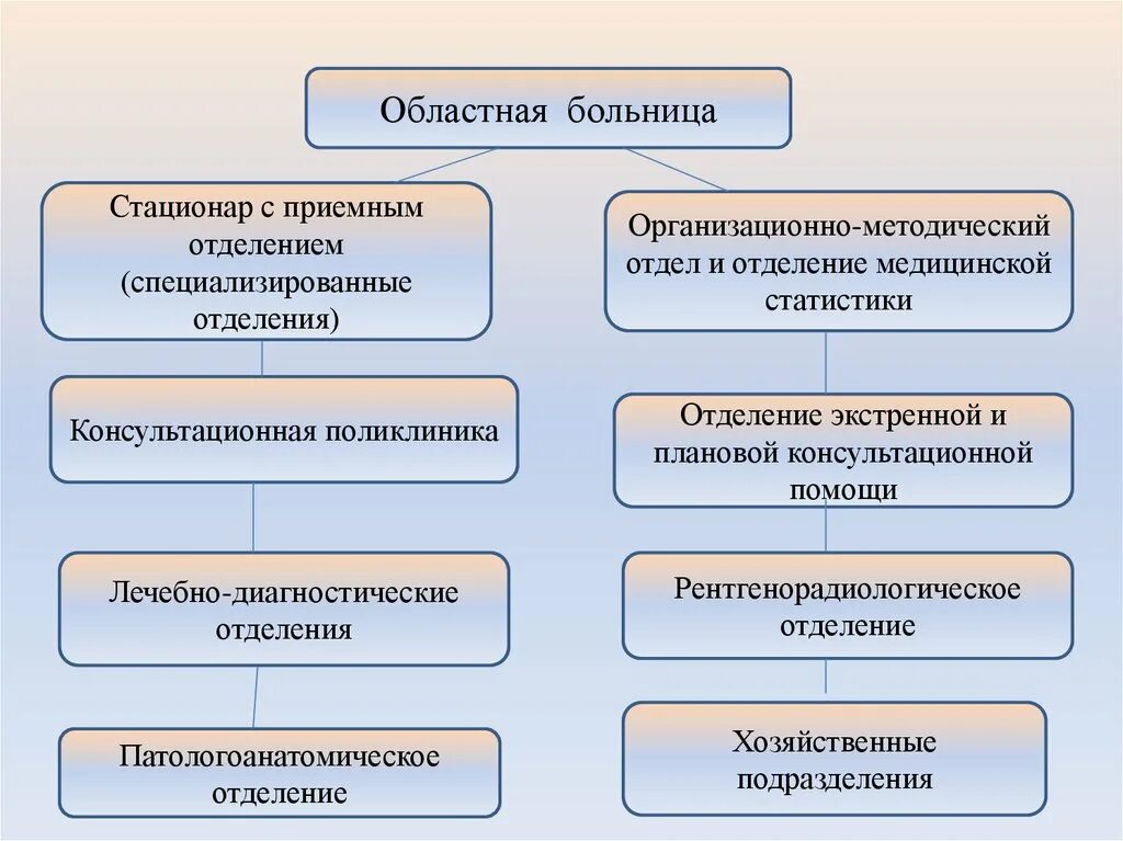 Структура областной больницы. Задачи приемного отделения стационара. Организация работы областной больницы. Основные задачи и функции приемного отделения стационара. Задачи региональных организаций