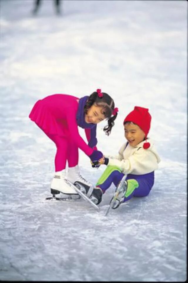 Ice skating game