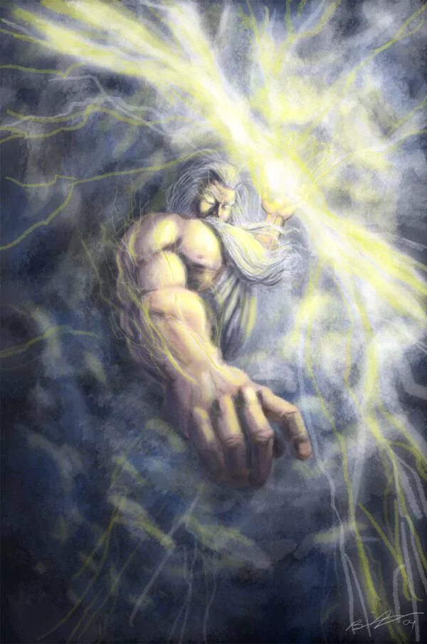Формат god. Бог громовержец Зевс Греция. Таранис Бог грома. Картина Юпитер Зевс Перун. Сила Бога.