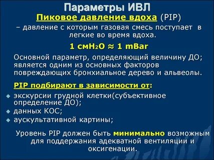 Взрослое ивл