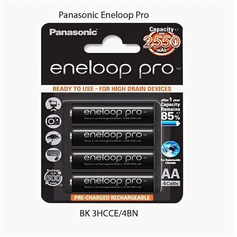 Аккумулятор eneloop pro aa. Аккумулятор eneloop pro aa