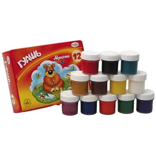 Как хорошо смывается гуашь. Гуашь 6цв. Засохшая гуашь. Разбавленные пигменты в воде. Гуашь смоется.