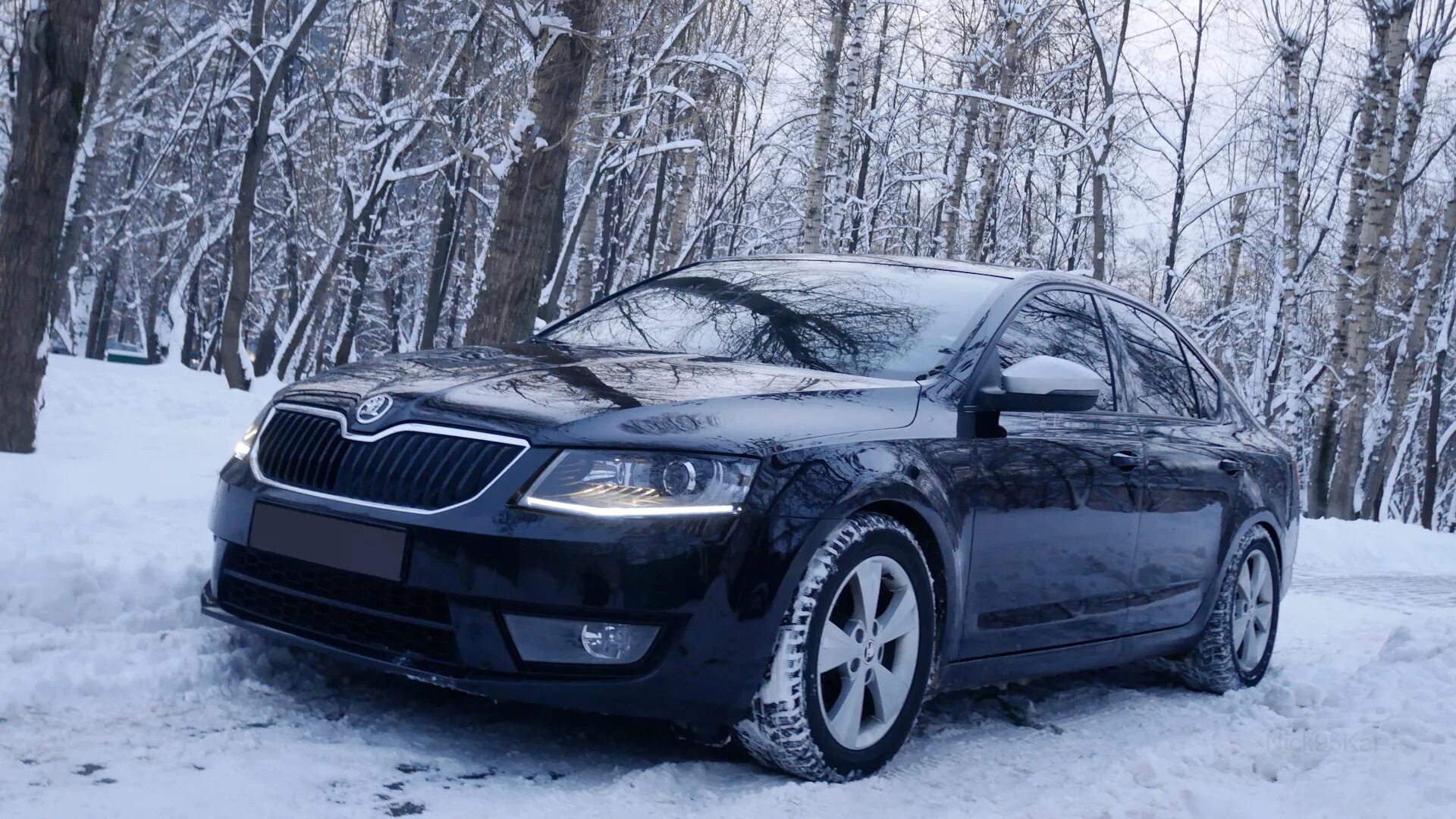 Skoda octavia a7 black. Skoda Octavia a7 черная. Škoda Octavia a7 черная.