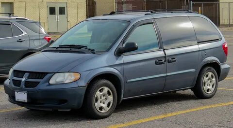 File:2002 Dodge Caravan SE in Steel Blue Pearl, Front Left, 10-28-2022.jpg - Wik