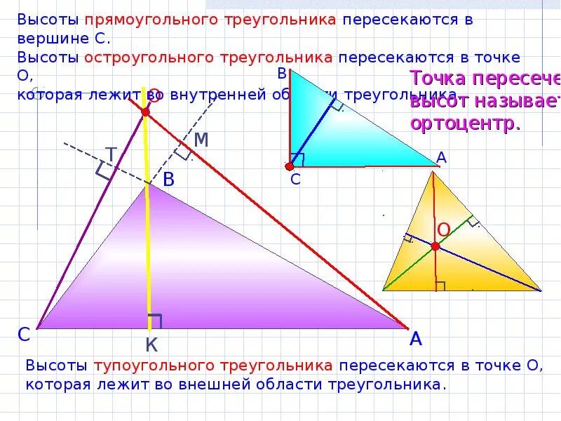 Остроугольные медианы