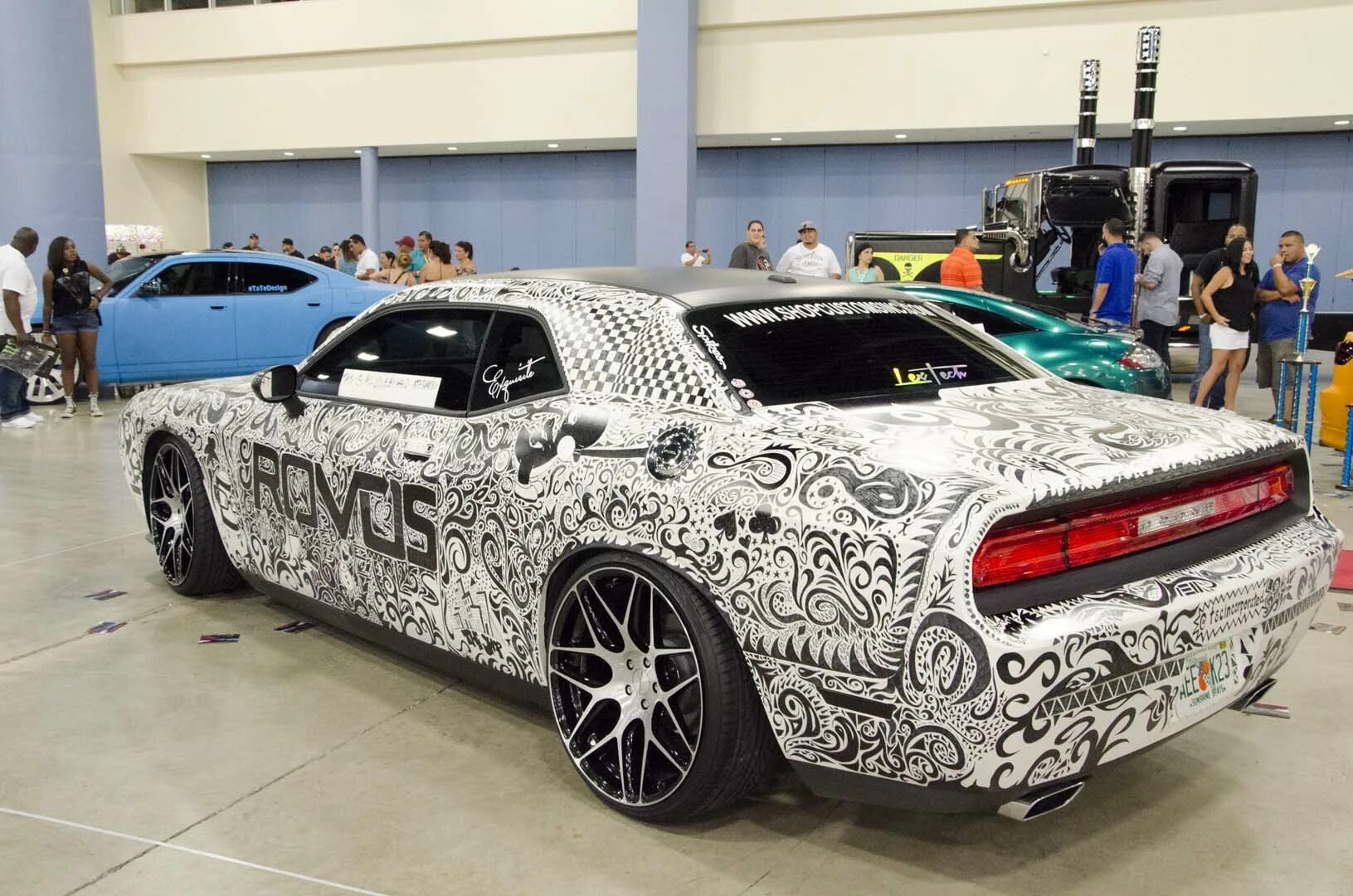 Custom challenge. Custom paint cars. custom paint work. dub cars. miami cars.