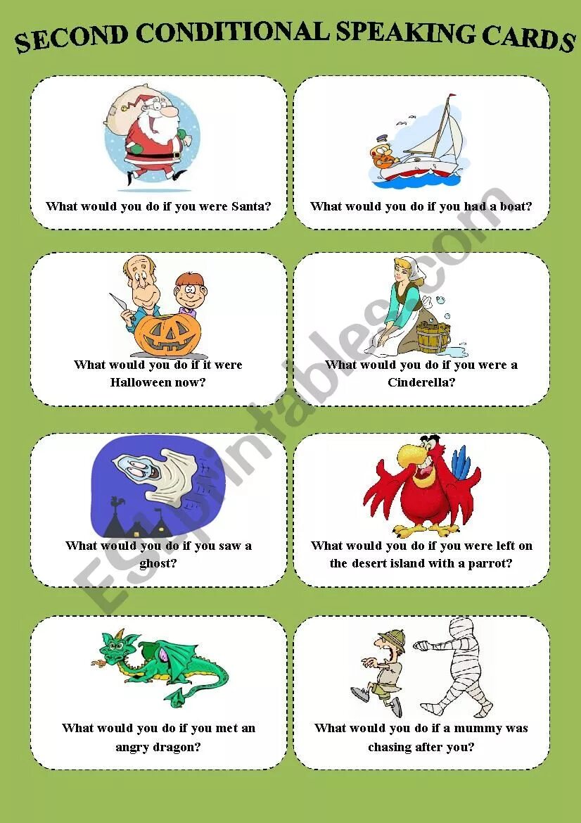 Second conditional speaking Cards. Карточки second conditionals. First conditional speaking Cards. Conditionals speaking Cards.