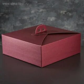 Виды коробок для тортов