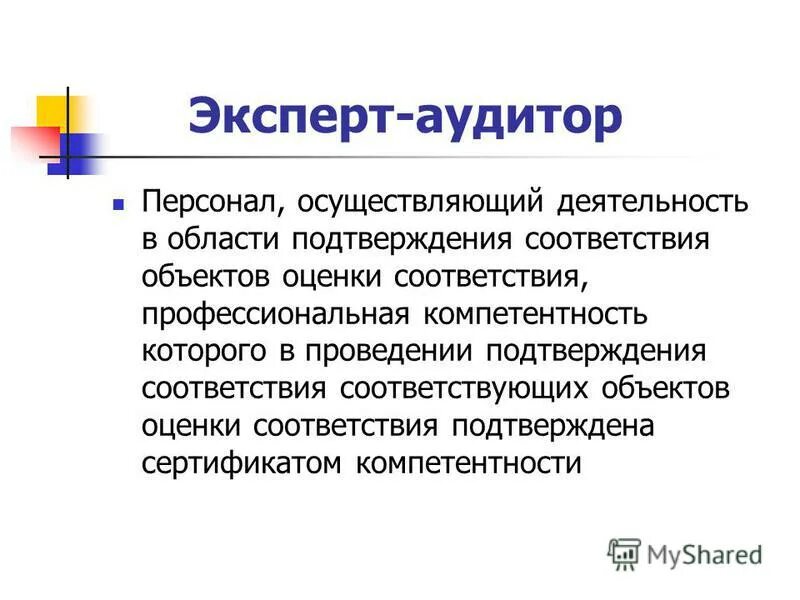 Опыт работы аудитором
