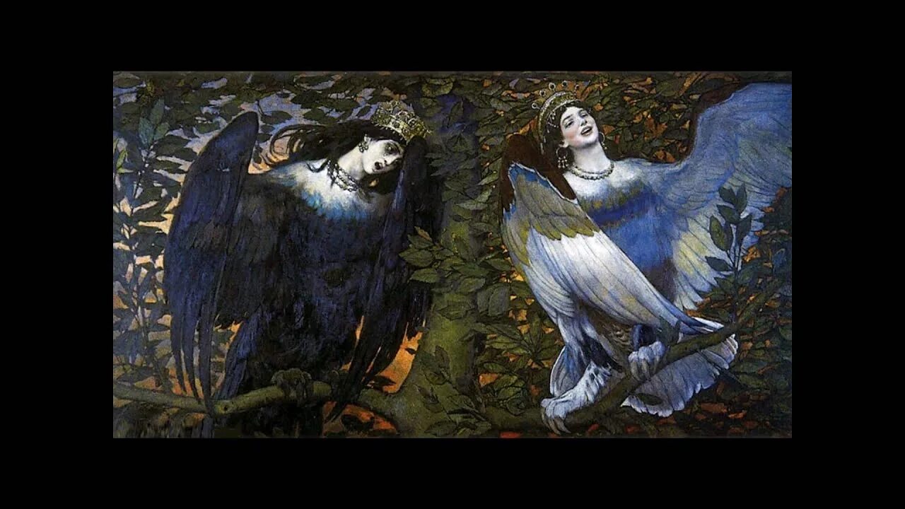 Васнецов картина сирин. Сирин и алконост васнецов.