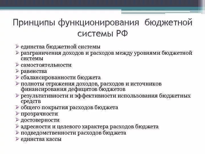 Рф основана на принципе. Принципы функционирования бюджетной системы. Принципы функционирования бюджетной системы РФ. Принципы бюджетной системы схема. Принципы организации и функционирования бюджетной системы РФ.