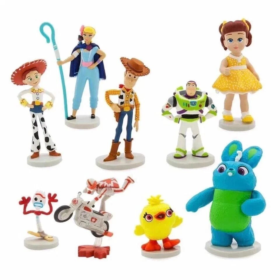 Фигурки Disney Pixar Toy story. Базз Toy story 4 игрушка. Toy story 4 фигурки персонажей "история игрушек-4" gdp65 пушистый. Набор фигурок Toy story 4.