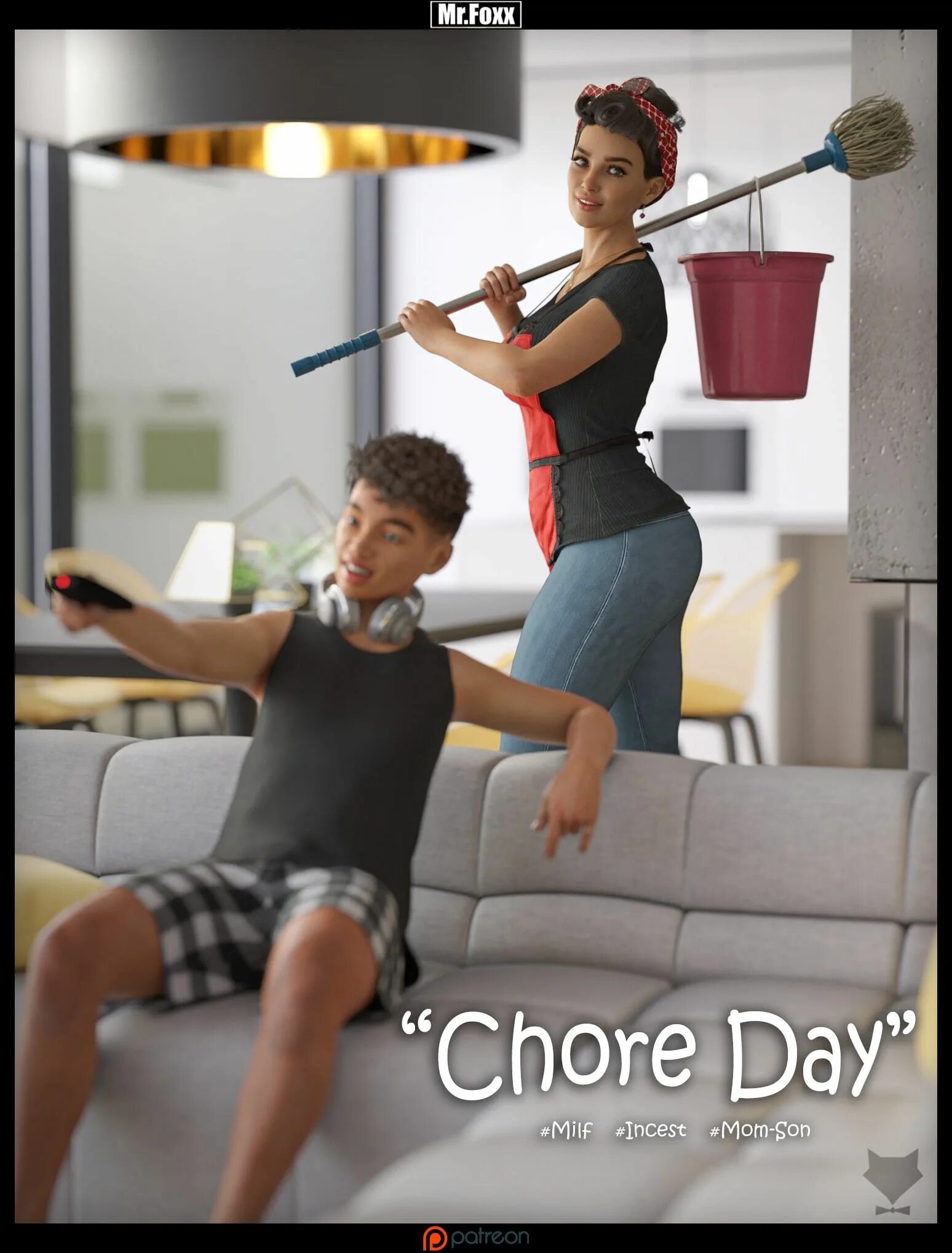 Mr day 3. Chore Day 3d. Chore Day [Mr.Foxx]. [Mr.Foxx] Chore Day 3d.
