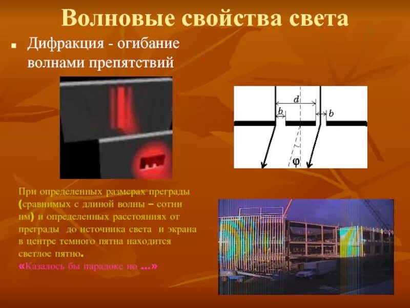 Волновые источники света. Волновые свойства света. Волновые свойства света дифракция. Волновые свойства свет. Волновая характеристика света..