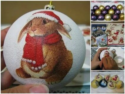 Новогодний шар своими руками мастер класс
