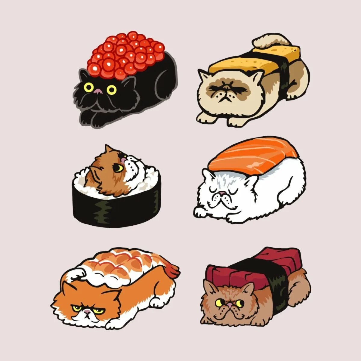 Еда для котика из бумаги