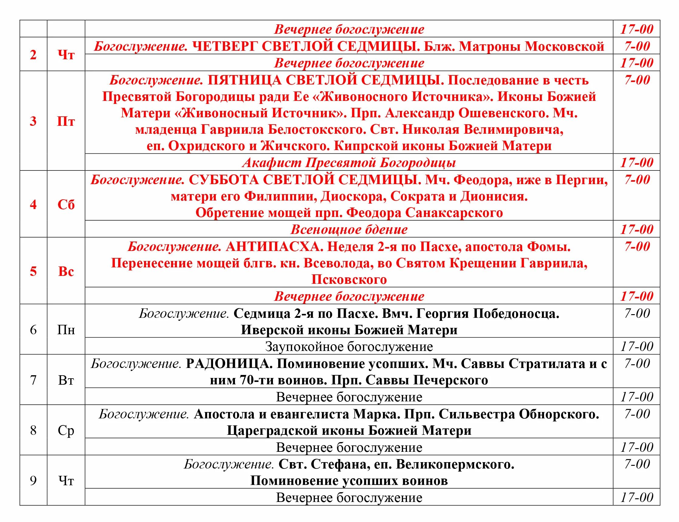 Храм на Ваганьковском кладбище расписание богослужений. Расписание богослужений. Расписание служб светлой седмицы. Расписание богослужений на Радоницу. Вечерняя служба четверга