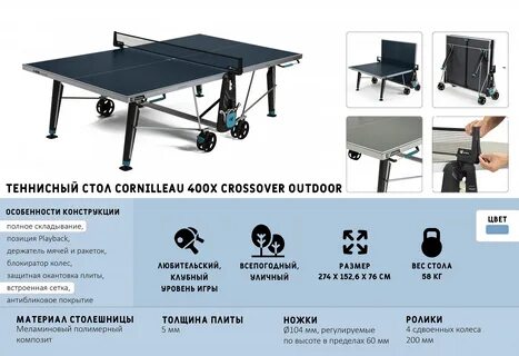 Сборка теннисного стола