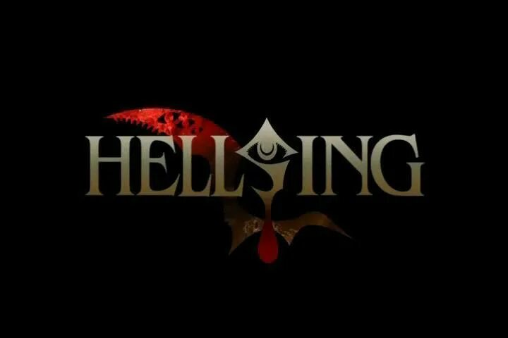 Hell sing. Хеллсинг надпись. hellsing логотип. hellsing ultimate логотип.