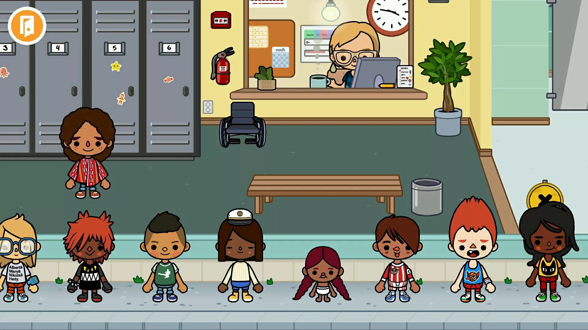 6 school life. Школа в игре тока бока. Игра toca Life School. Тока бока дети. Тока вока.