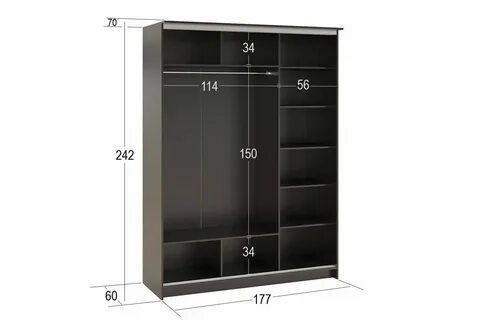 Шкафы купе 35 см