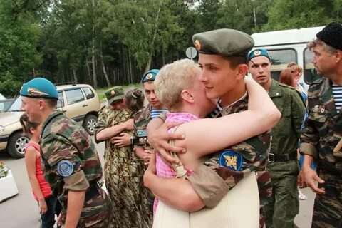 Встреча детей с военными