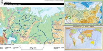 карта рек мира