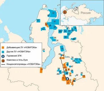 юрхаровское месторождение новатэк