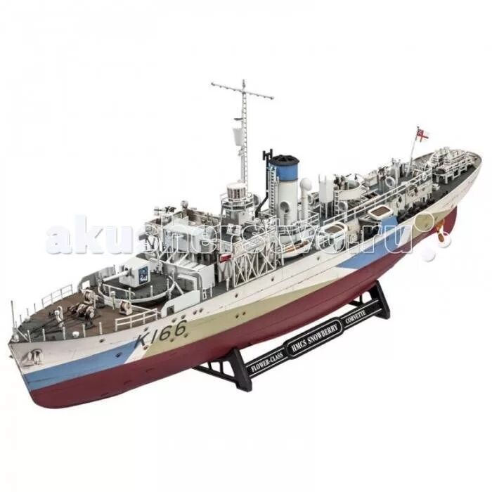 Сборная модель Revell Flower class Corvette HMCS Snowberry (05132) 1:144. Revell корабль Flower class Corvette (1:144). Revell Flower class Corvette HMCS Snowberry. Модель корабля Flower class Corvette. Сборка корабля из пластика