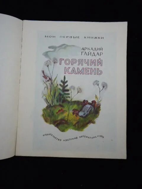 Главная мысль рассказа горячий камень. Иллюстрации к рассказу горячий камень Гайдара.