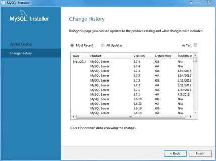 Change installer