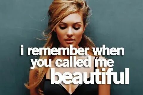 I remember when
