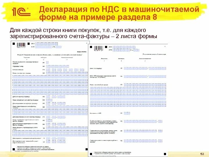 Декларация ндс какие разделы заполнять. Налоговая декларация НДС бланк. Бланк декларации ИП по НДС. Декларация по НДС образец. Заполненная декларация НДС.