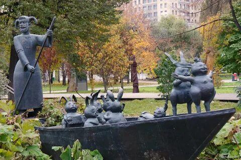 Москва скульптурная