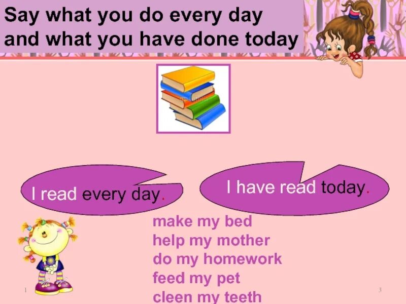 I reading every day. What do you do every day. what you do every day. nowadays reading проект. i read every day.