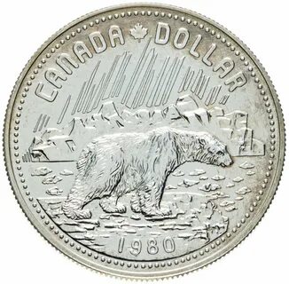 1 доллар 1980