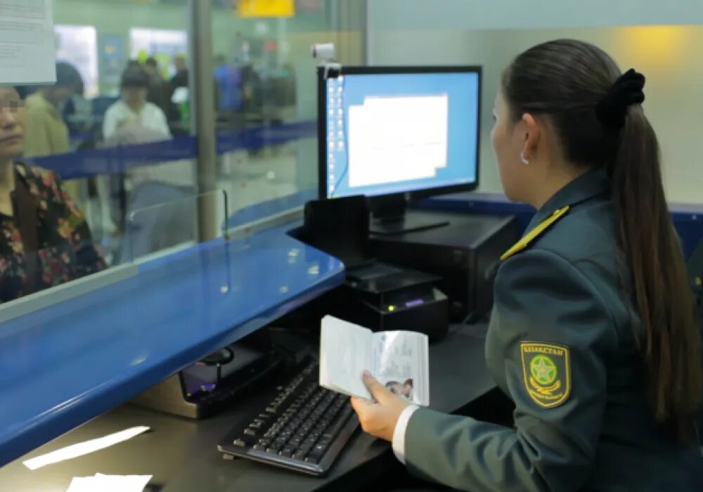 Казахстан пограничный контроль