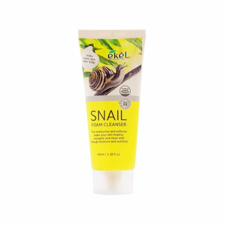 Пенка для умывания с улиткой отзывы. Пенка Ekel Snail Foam Cleanser. Ekel Foam Cleanser Snail пенка для умывания с муцином. Ekel Snail 100 мл. Ekel Foam Cleanser Snail пенка для умывания с муцином улитки 180мл / 539102.