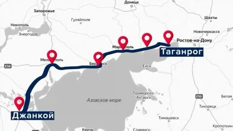 Ростов таганрог путь