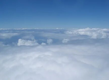 Above the clouds