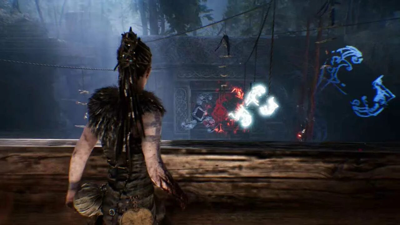 Hellblade 2 как убрать полосы. Hellblade 2 зернистость. senua&#039;s saga: hellblade 2 геймплей. босс ворон hellblade.