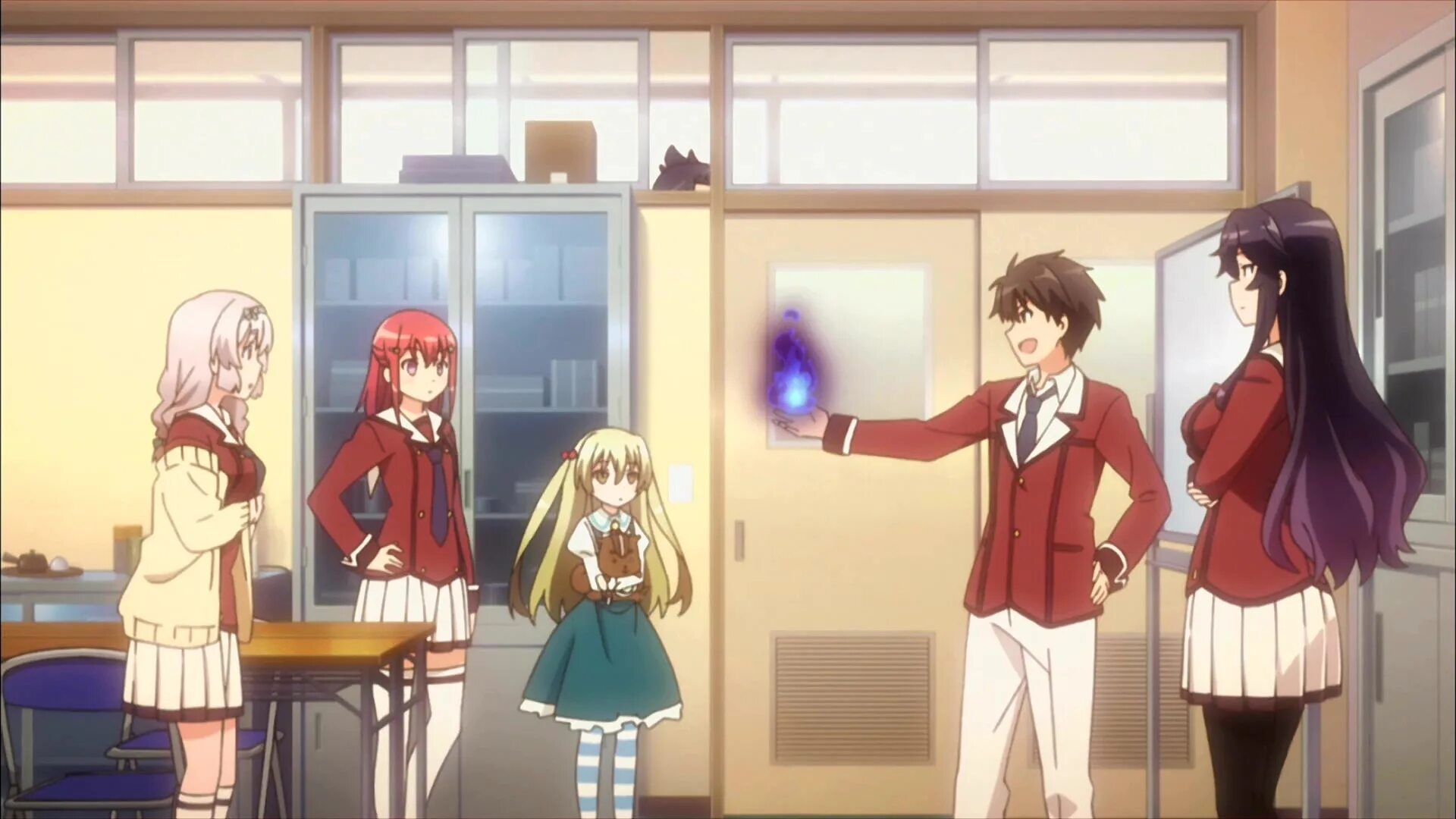 When supernatural battles became аниме. Супер бои в повседневности. Супер бои в повседневности. Аниме inou battle. Супер бои в повседневности.